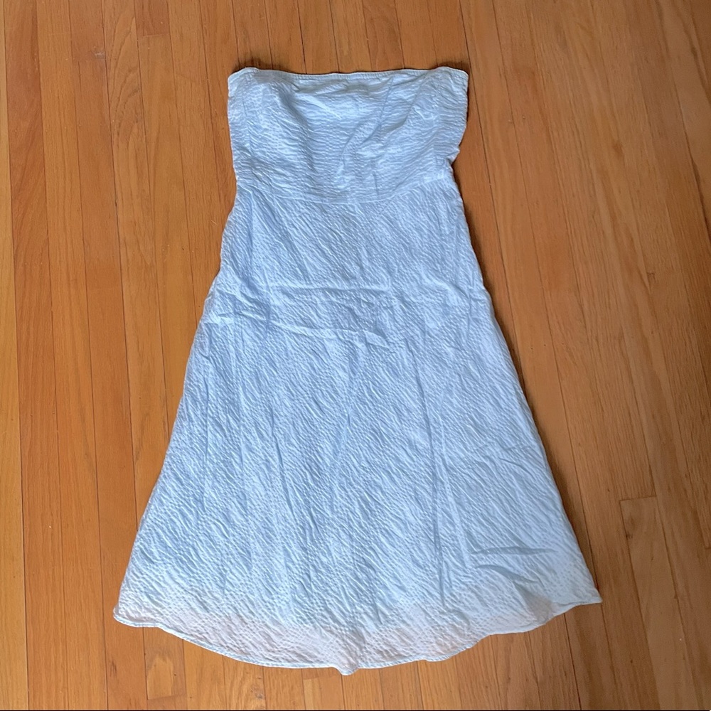 Jcrew strapless dress